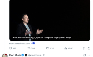 馬斯克社交媒體發(fā)聲,SpaceX或迎IPO,上市計(jì)劃引關(guān)注