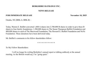 巴菲特告別股東信：8句箴言照亮人生路，助你活出通透與精彩