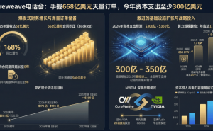 CoreWeave電話會:AI算力需求“永無止境”,668億美元訂單在手,利潤率目標25%-30%