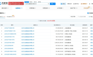 王健林旗下萬達集團新增恢復(fù)執(zhí)行信息，被執(zhí)行標的4.1億總金額超62億