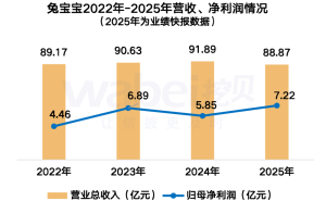 兔寶寶2025年業(yè)績(jī)快報(bào)：凈利潤(rùn)增23% 董事長(zhǎng)薪酬及職工人均薪酬情況公布