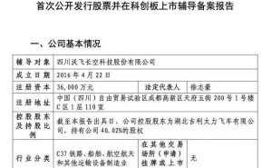 沃飛長空獲近10億融資后沖刺IPO 吉利系徐志豪接任董事長引關(guān)注