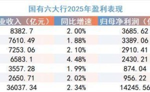 2025年國有六大行薪酬揭秘：子公司“打工皇帝”涌現(xiàn) 董事長薪資平穩(wěn)