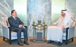 中國(guó)石化侯啟軍與阿布扎比國(guó)家石油公司CEO賈比爾會(huì)面 共商能源合作